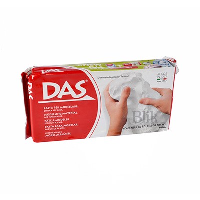 Glinka masa plastyczna Das biała 1 kg