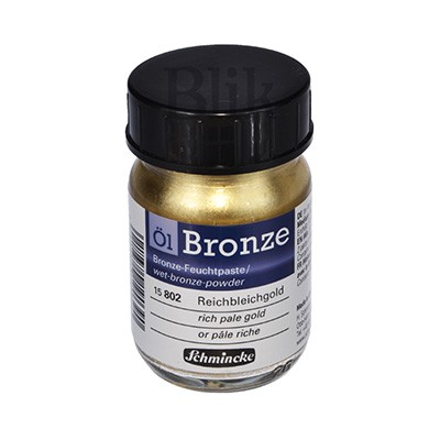 Brąza Schmincke Bronze rich pale gold 802 50 ml