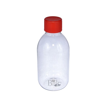 Butelka plastikowa z zakrętką 250 ml